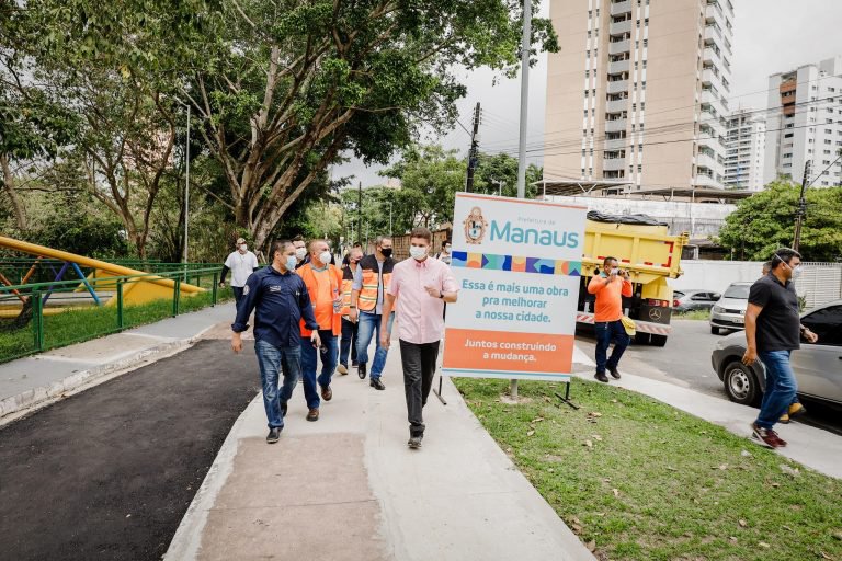 Você está visualizando atualmente Prefeitura de Manaus entregará o Passeio do Mindu revitalizado no próximo dia 1º de julho