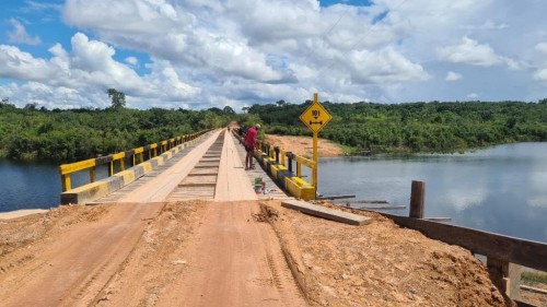 Leia mais sobre o artigo Pontes na AM-174 para interligar Novo Aripuanã e Apuí