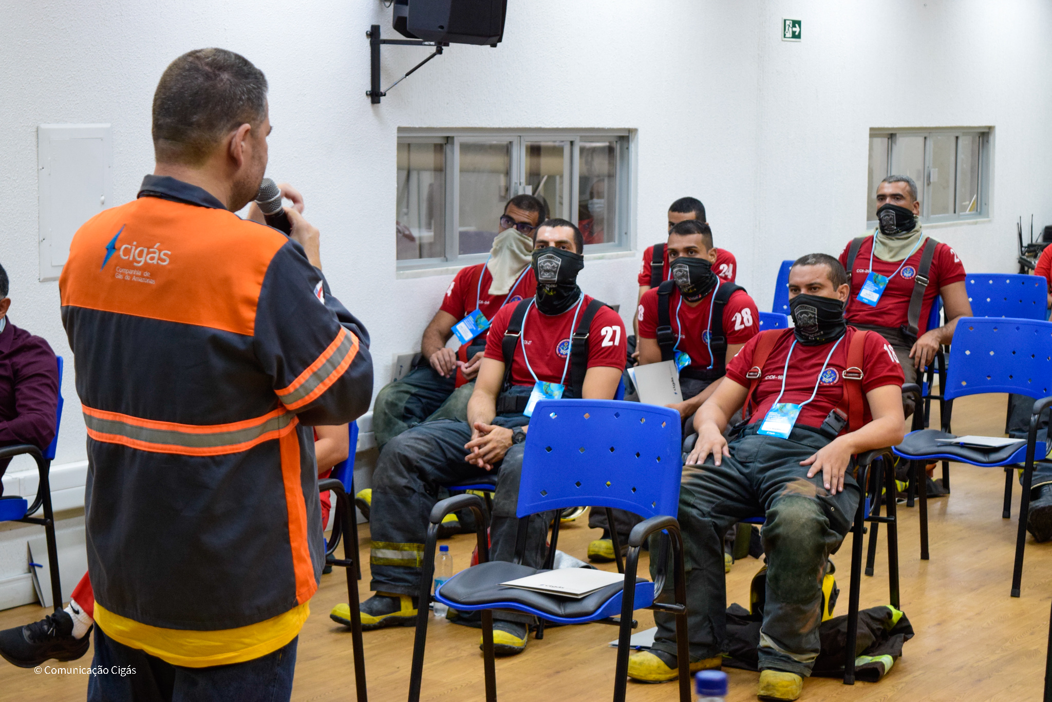 Você está visualizando atualmente AM- Cigás promove intercâmbio com o Corpo de Bombeiros Militar