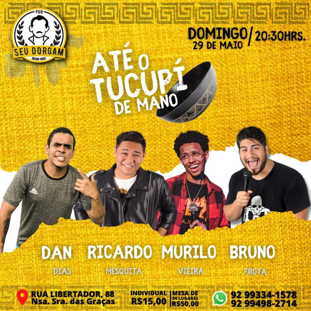 Leia mais sobre o artigo Stand up comedy: Show “Até o tucupi de mano” volta com novidades para 2ª edição