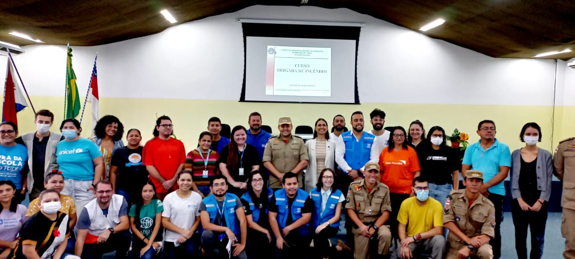 Você está visualizando atualmente Corpo de Bombeiros do Amazonas recebe agências da ONU para curso de brigada e atendimento pré-hospitalar