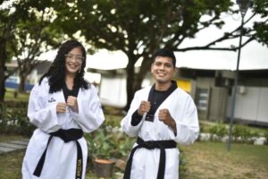 Leia mais sobre o artigo Vaga no Grand Slam de Taekwondo 2023, atletas amazonenses disputam competição Regional no Acre