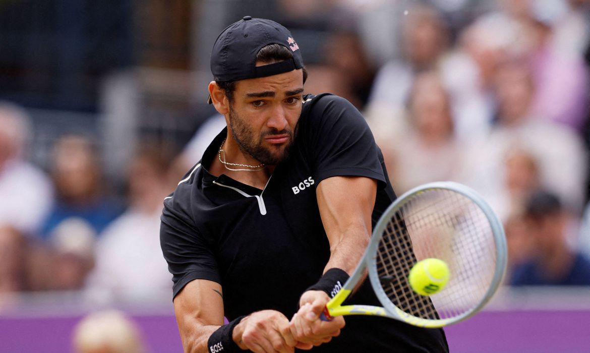 Você está visualizando atualmente Berrettini está fora de Wimbledon após testar positivo para covid-19