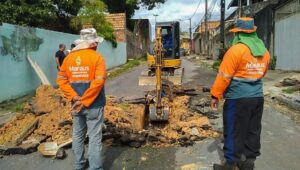 Leia mais sobre o artigo Em Manaus é recuperada rede de drenagem profunda sem manutenção há 20 anos no bairro Manoa