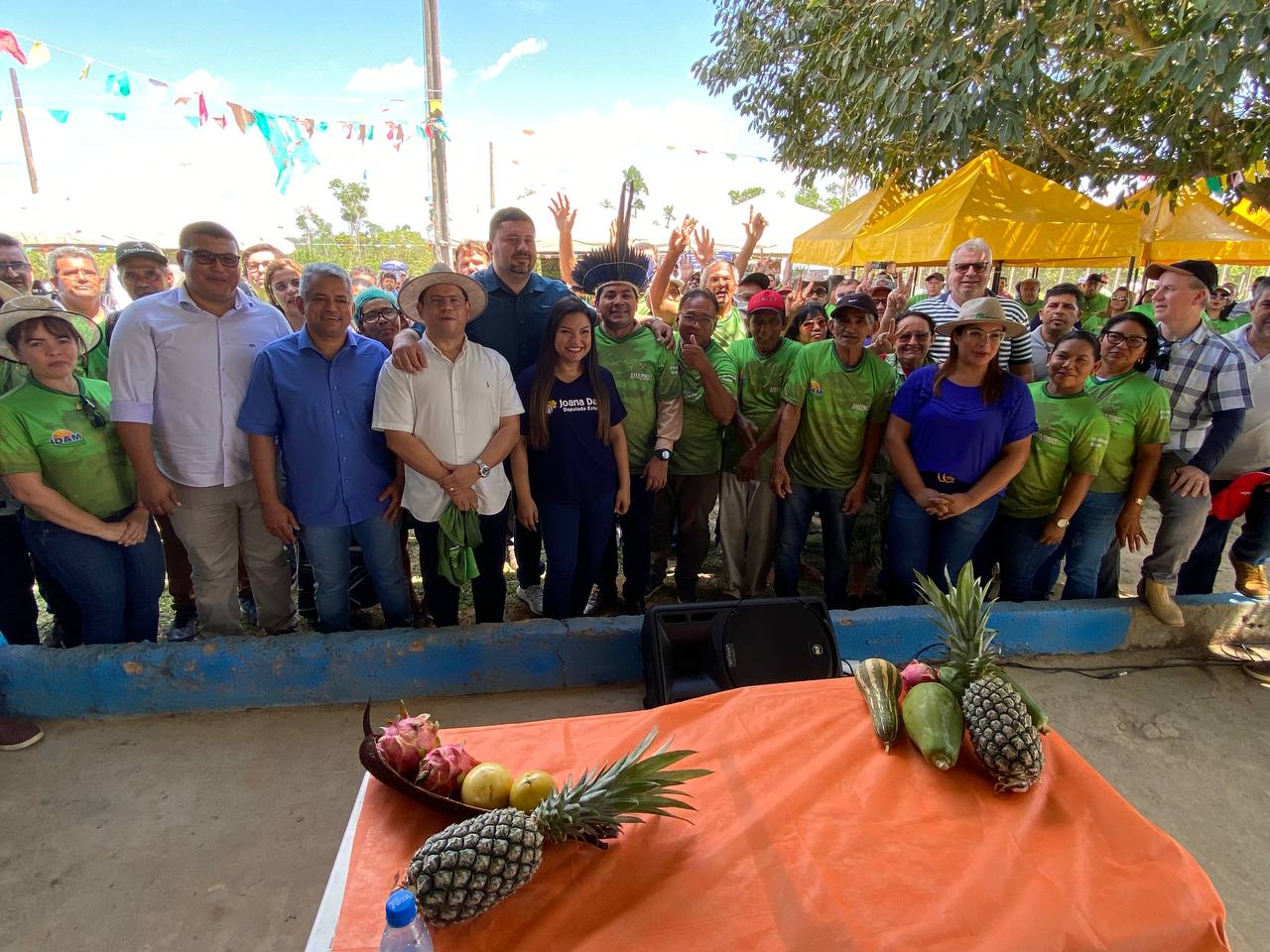 Leia mais sobre o artigo Dia do Agricultor é festejado em evento que reuniu mais de 200 trabalhadores rurais na BR-174