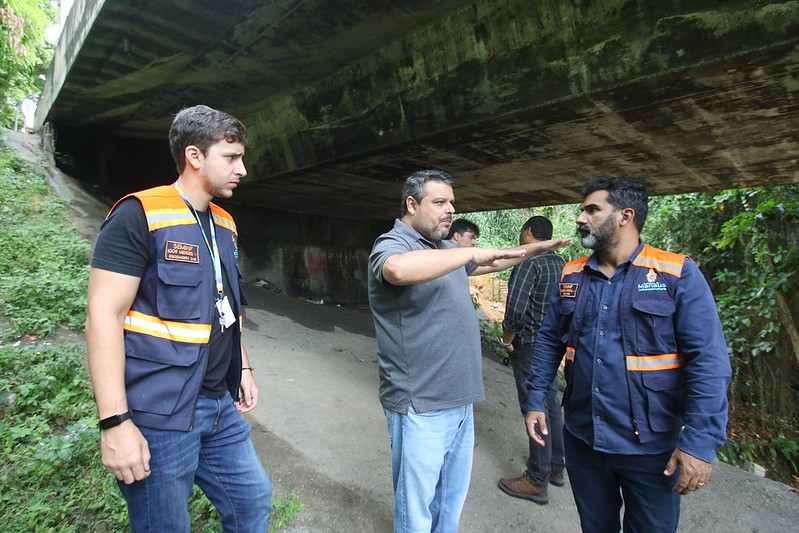 Você está visualizando atualmente Obras de contenção de erosão no entorno do viaduto Josué Cláudio de Souza serão iniciadas