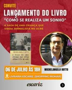 Leia mais sobre o artigo Escritor Lança Livro em Aracaju e homenageia Sergipano que foi presidente dos Correios