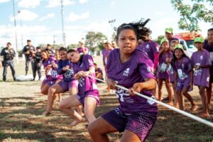 Leia mais sobre o artigo Mais de 100 crianças e adolescentes participam das Olimpíadas da Juventude da Floresta em Presidente Figueiredo