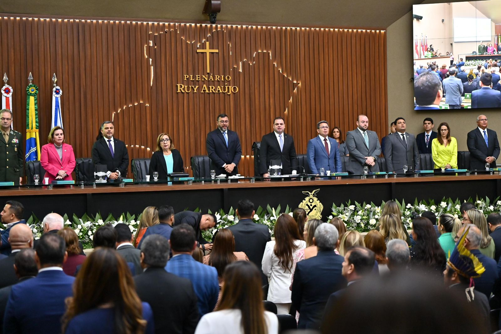 Leia mais sobre o artigo Presidente e corregedor do TCE-AM participam de abertura dos trabalhos legislativos na Aleam