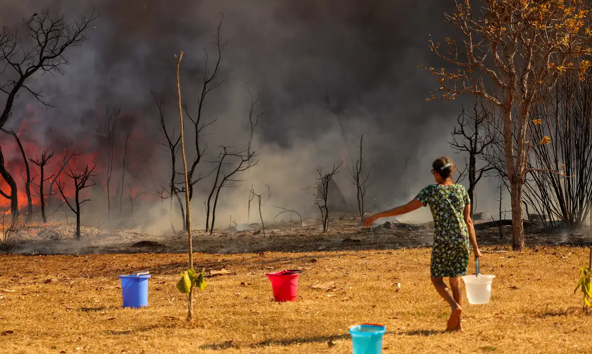 Você está visualizando atualmente PF abre inquérito para investigar incêndio em Brasília