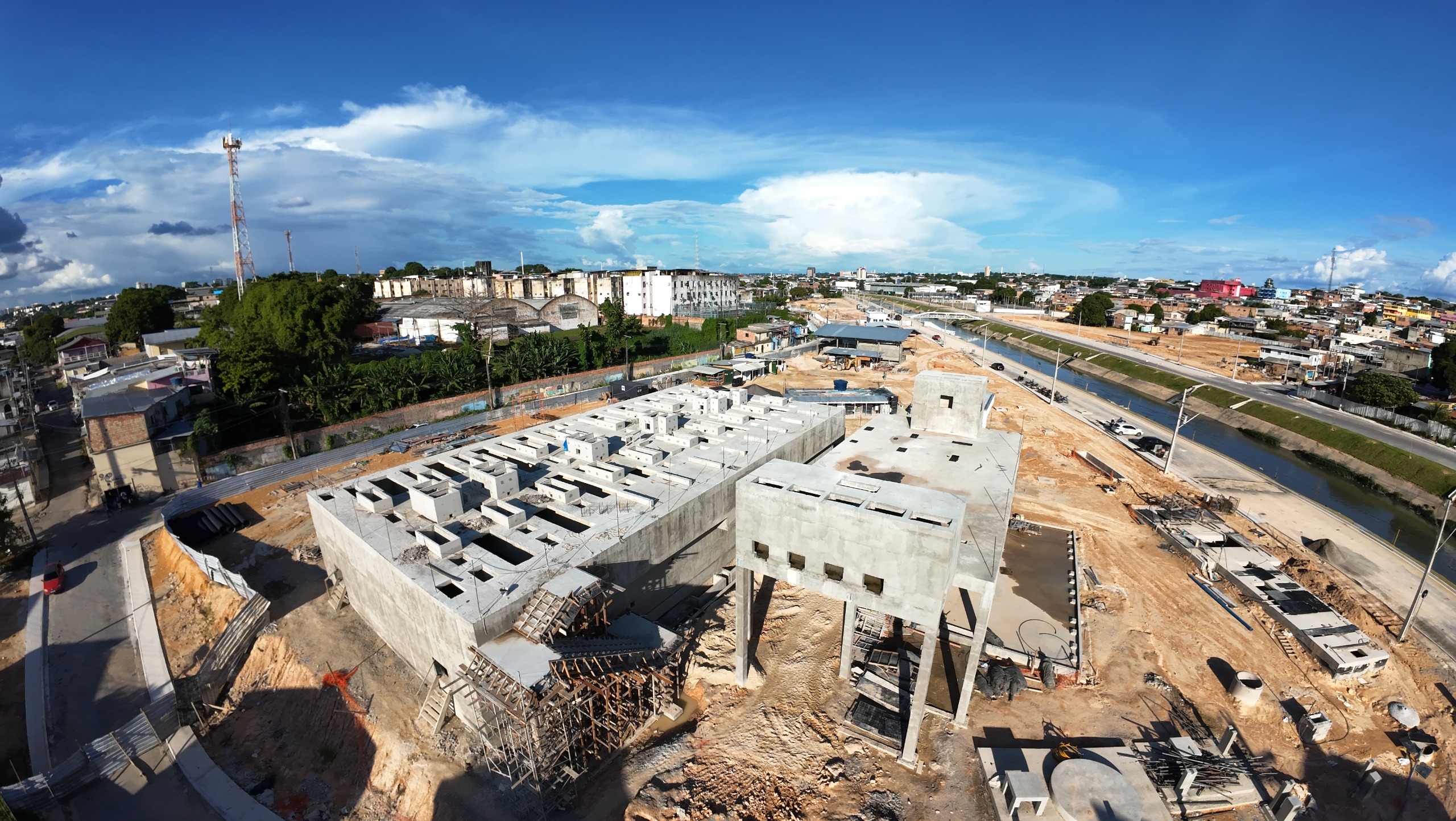 Você está visualizando atualmente Tratamento de esgoto: Primeira fase da obra da ETE Raiz chega à reta final