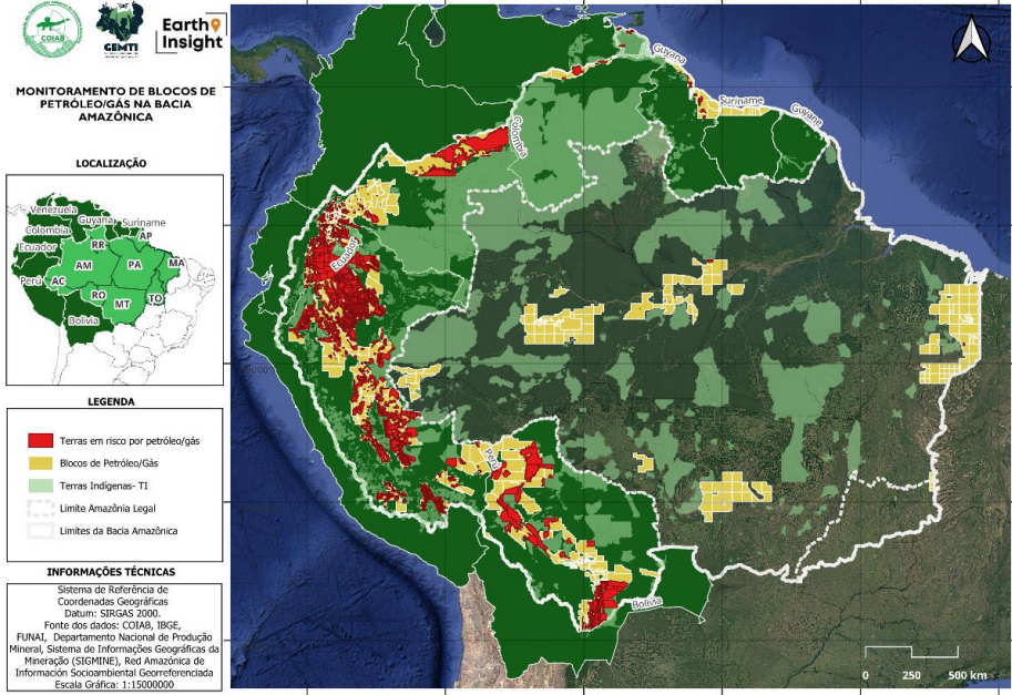 No momento, você está visualizando Amazônia tem área indígena do tamanho do Maranhão afetada por petróleo, diz estudo