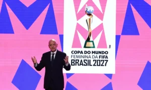 Leia mais sobre o artigo Fifa lança marca da Copa Feminina 2027 em evento no Rio de Janeiro